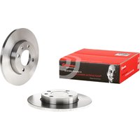 Front Solid Brake Disc Pair - 239mm Diameter Brembo