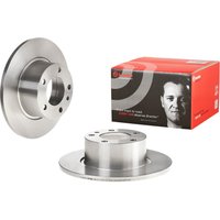 Front Solid Brake Disc Pair - 284mm Diameter Brembo