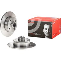 Rear Solid Brake Disc Pair - 226mm Diameter Brembo
