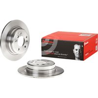Rear Solid Brake Disc Pair - 300mm Diameter Brembo