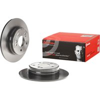 Brembo Rear Solid Brake Disc Pair Coated - 278mm Diameter | 08.5178.31 | GSF Car Parts