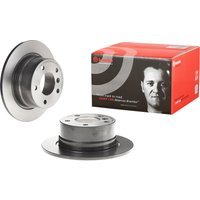 Brembo BMW Z3 Rear Solid Brake Disc Pair Coated - 272mm Diameter | 08.6853.81 | GSF Car Parts