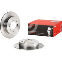 Rear Solid Brake Disc Pair - 234mm Diameter Brembo