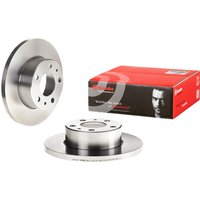 Rear Solid Brake Disc Single - 276mm Diameter Brembo