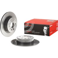 Brembo Rear Solid Brake Disc Pair Coated - 286mm Diameter | 08.8305.11 | GSF Car Parts