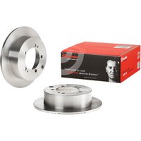 Rear Solid Brake Disc Pair - 262mm Diameter Brembo