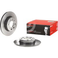 Brembo Vauxhall And Opel Corsa Front Solid Brake Disc Pair Coated - 240mm Diameter | 08.8638.11 | GSF Car Parts