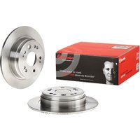 Rear Solid Brake Disc Pair - 282mm Diameter Brembo