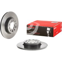 Brembo Alfa Romeo 159 Rear Solid Brake Disc Pair Coated - 278mm Diameter | 08.9364.11 | GSF Car Parts