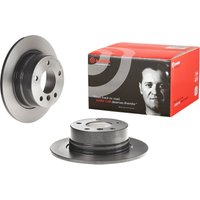 Brembo BMW Z4 Rear Solid Brake Disc Pair Coated - 280mm Diameter | 08.9859.81 | GSF Car Parts