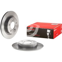 Brembo Mazda 3 Rear Solid Brake Disc Pair Coated - 280mm Diameter | 08.9975.21 | GSF Car Parts