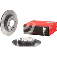 Brembo Mazda 323 Rear Solid Brake Disc Pair Coated - 280mm Diameter | 08.A112.11 | GSF Car Parts