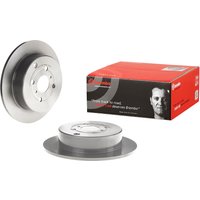 Brembo Toyota Corolla Rear Solid Brake Disc Pair Coated - 269mm Diameter | 08.A273.11 | GSF Car Parts