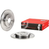 Brembo Rear Solid Brake Disc Pair - 280mm Diameter | 08.A274.10 | GSF Car Parts