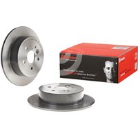 Brembo Rear Solid Brake Disc Pair Coated - 303mm Diameter | 08.A333.11 | GSF Car Parts
