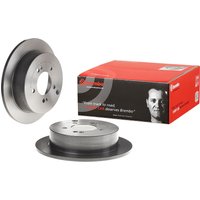 Brembo Hyundai Ix35 Rear Solid Brake Disc Pair Coated - 284mm Diameter | 08.A446.11 | GSF Car Parts