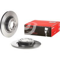 Brembo Rear Solid Brake Disc Pair Coated - 290mm Diameter | 08.A456.11 | GSF Car Parts