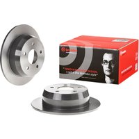 Brembo Jeep Grand Cherokee Rear Solid Brake Disc Pair Coated - 305mm Diameter | 08.A533.11 | GSF Car Parts