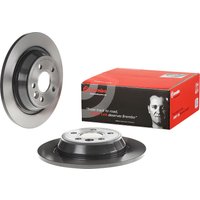 Brembo Rear Solid Brake Disc Pair Coated - 302mm Diameter | 08.A540.11 | GSF Car Parts