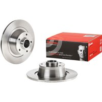 Brembo Renault Megane Rear Solid Brake Disc - 290mm Diameter | 08.A753.37 | GSF Car Parts