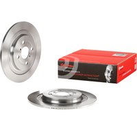 Brembo Daihatsu Charade Rear Solid Brake Disc Pair - 278mm Diameter | 08.B044.10 | GSF Car Parts