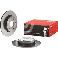 Brembo Mercedes-Benz A-Class Rear Solid Brake Disc Pair Coated - 276mm Diameter | 08.B347.41 | GSF Car Parts