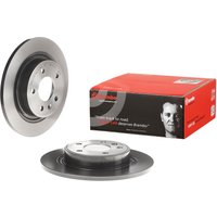 Brembo Chevrolet Cruze Rear Solid Brake Disc Pair Coated - 292mm Diameter | 08.B351.11 | GSF Car Parts