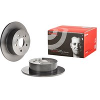 Brembo Lexus Es Rear Solid Brake Disc Pair - 281mm Diameter | 08.B566.21 | GSF Car Parts