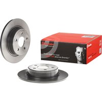 Brembo Ford Tourneo Connect/grand Tourneo Connect Rear Solid Brake Disc Pair Coated - 280mm Diameter | 08.B601.11 | GSF Car Parts