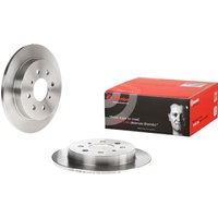 Brembo Honda Jazz Rear Solid Brake Disc Pair - 239mm Diameter | 08.B602.10 | GSF Car Parts