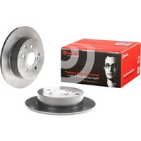 Brembo Toyota Verso Rear Solid Brake Disc Pair Coated - 297mm Diameter | 08.B646.11 | GSF Car Parts