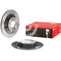 Brembo Rear Solid Brake Disc Pair Coated - 303mm Diameter | 08.C425.11 | GSF Car Parts