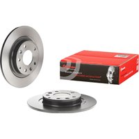 Brembo Rear Brake Disc Pair Coated R90 Approved | 08.D222.11 | GSF Car Parts