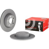 Brembo Mercedes-Benz C-Class Rear Solid Brake Disc Pair Coated - 300mm Diameter | 08.D530.13 | GSF Car Parts