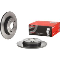 Brembo Mercedes-Benz A-Class Rear Solid Brake Disc Pair - 276mm Diameter | 08.D758.11 | GSF Car Parts
