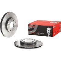 Brembo Chevrolet Aveo Front Vented Brake Disc Pair Coated - 236mm Diameter | 09.3090.21 | GSF Car Parts