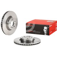 Front Vented Brake Disc Pair - 281mm Diameter Brembo