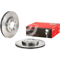 Front Vented Brake Disc Pair - 280mm Diameter Brembo