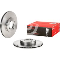 Front Vented Brake Disc Pair - 234mm Diameter Brembo