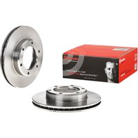 Front Vented Brake Disc Pair - 286mm Diameter Brembo