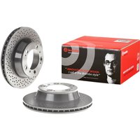 Brembo Rear Vented Brake Disc Pair Coated - 299mm Diameter | 09.6665.11 | GSF Car Parts