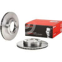 Front Vented Brake Disc Pair - 287mm Diameter Brembo