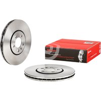 Front Vented Brake Disc Pair - 288mm Diameter Brembo
