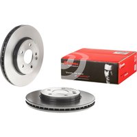 Brembo Front Vented Brake Disc Pair Coated - 288mm Diameter | 09.6845.11 | GSF Car Parts