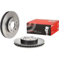 Front Vented Brake Disc Pair Coated - 274mm Diameter Brembo