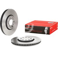 Brembo Volkswagen Beetle Front Vented Brake Disc Pair Coated - 288mm Diameter | 09.7010.21 | GSF Car Parts