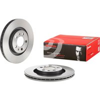 Brembo Front Vented Brake Disc Pair Coated - 280mm Diameter | 09.7012.11 | GSF Car Parts