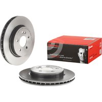 Brembo Front Vented Brake Disc Pair Coated - 303mm Diameter | 09.7823.11 | GSF Car Parts