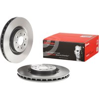 Brembo Alfa Romeo Mito Front Vented Brake Disc Pair Coated - 305mm Diameter | 09.8004.41 | GSF Car Parts