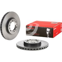 Brembo Front Vented Brake Disc Pair Coated - 276mm Diameter | 09.8071.11 | GSF Car Parts
